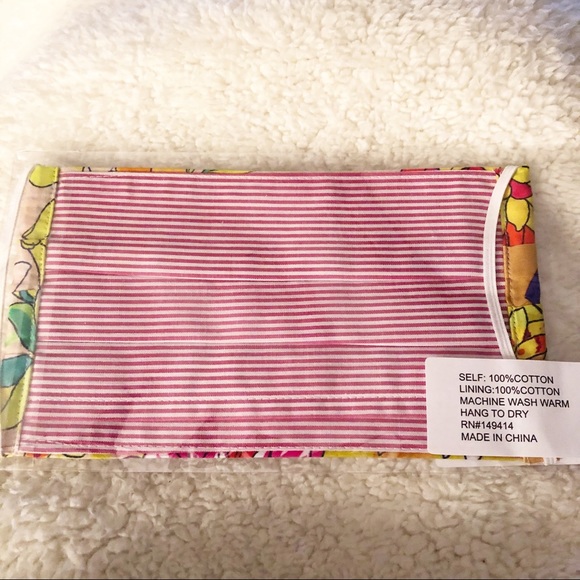 Johnny Was Signature Floral Bohemian Fabric Face Mask - Picture 4 of 8